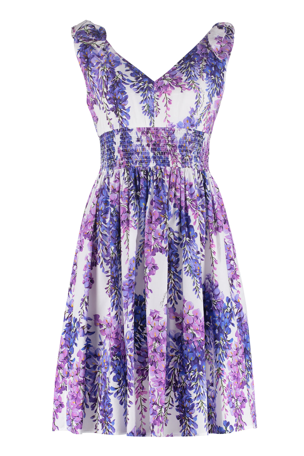 Abito in cotone stampato