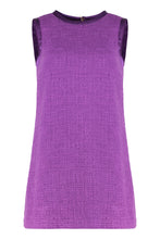 Carica l'immagine nel visualizzatore di Gallery, Abito in tweed misto cotone
