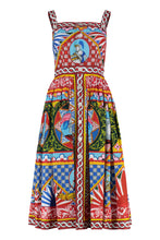 Carica l&#39;immagine nel visualizzatore di Gallery, Abito in cotone stampato
