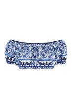 Carica l'immagine nel visualizzatore di Gallery, Crop top in cotone
