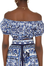 Carica l'immagine nel visualizzatore di Gallery, Crop top in cotone
