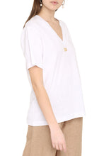 Carica l'immagine nel visualizzatore di Gallery, T-shirt in cotone con logo
