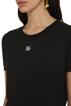 Carica l'immagine nel visualizzatore di Gallery, T-shirt in cotone con logo gioiello
