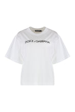 Load image into Gallery viewer, Cotton crew-neck T-shirt
