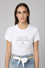 Carica l'immagine nel visualizzatore di Gallery, T-shirt girocollo in cotone
