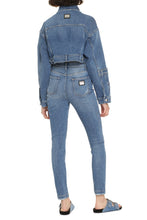 Carica l'immagine nel visualizzatore di Gallery, Giacca corta in denim
