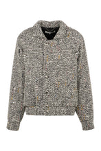 Carica l'immagine nel visualizzatore di Gallery, Giacca bomber in Tweed
