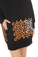 Load image into Gallery viewer, Logo print cotton sweatdress
