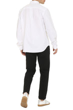 Carica l'immagine nel visualizzatore di Gallery, Camicia in cotone stretch con collo button-down
