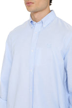 Carica l'immagine nel visualizzatore di Gallery, Camicia in cotone stretch con collo button-down
