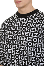 Carica l'immagine nel visualizzatore di Gallery, Pullover girocollo con logo all-over
