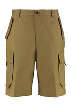 Load image into Gallery viewer, Cotton cargo bermuda shorts
