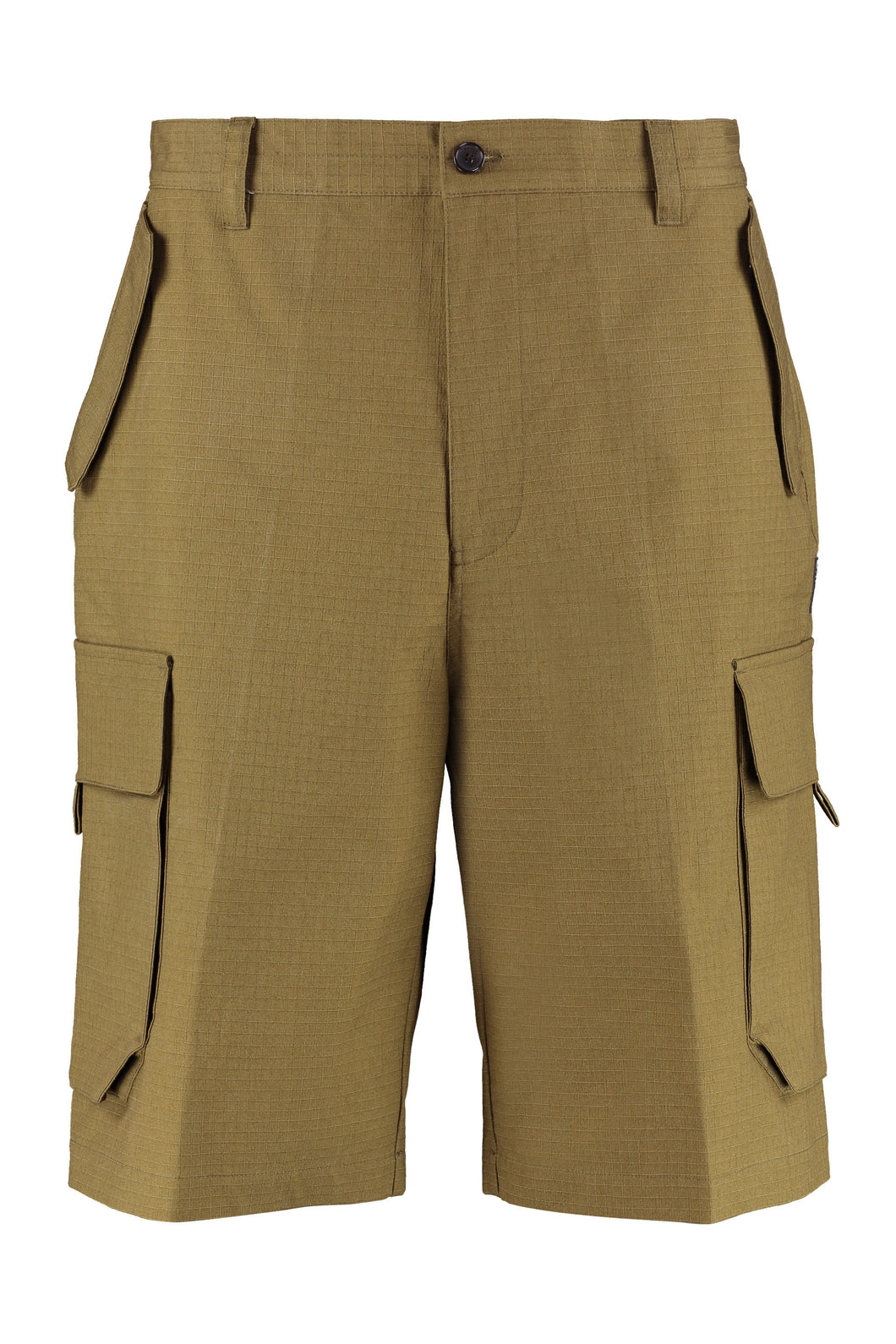 Cotton cargo bermuda shorts