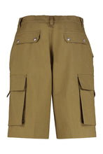 Load image into Gallery viewer, Cotton cargo bermuda shorts

