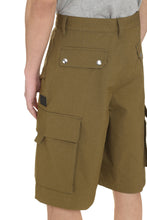 Load image into Gallery viewer, Cotton cargo bermuda shorts
