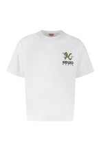 Carica l'immagine nel visualizzatore di Gallery, T-shirt in cotone ricamata
