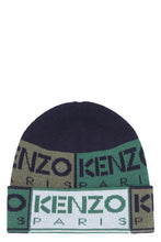 Carica l'immagine nel visualizzatore di Gallery, Cappello in maglia con intarsio logo
