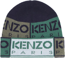 Carica l'immagine nel visualizzatore di Gallery, Cappello in maglia con intarsio logo
