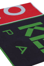 Carica l'immagine nel visualizzatore di Gallery, Sciarpa Kenzo Box in maglia con logo
