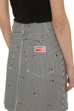 Carica l'immagine nel visualizzatore di Gallery, Minigonna in denim a righe
