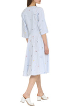 Carica l&#39;immagine nel visualizzatore di Gallery, Abito in cotone a righe
