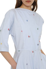 Carica l&#39;immagine nel visualizzatore di Gallery, Abito in cotone a righe
