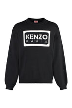 Load image into Gallery viewer, Cotton blend crew-neck sweater
