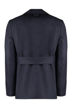 Load image into Gallery viewer, Single-breasted virgin wool jacket
