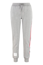 Carica l'immagine nel visualizzatore di Gallery, Track-pants in cotone stretch
