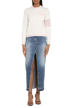 Load image into Gallery viewer, Cotton crew-neck sweater
