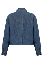 Carica l'immagine nel visualizzatore di Gallery, Giacca in denim di cotone
