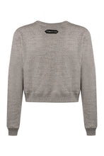 Load image into Gallery viewer, Logo detail cotton sweatshirt
