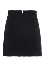 Load image into Gallery viewer, Flower tweed mini-skirt
