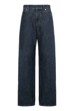 Carica l'immagine nel visualizzatore di Gallery, Jeans a gamba larga con 5 tasche
