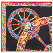 Carica l'immagine nel visualizzatore di Gallery, Foulard con dettagli colorati
