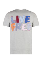 Load image into Gallery viewer, Cotton crew-neck T-shirt
