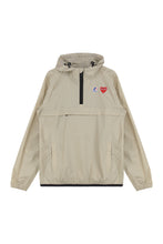 Carica l'immagine nel visualizzatore di Gallery, Comme des Garçons PLAY x K-Way - Giacca a vento con cappuccio
