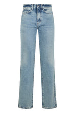 Carica l'immagine nel visualizzatore di Gallery, Jeans a gamba dritta in denim di cotone
