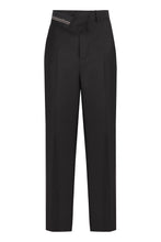 Load image into Gallery viewer, Wool carrot-fit trousers
