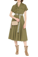 Load image into Gallery viewer, Fred cotton shirtdress
