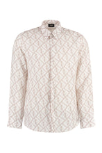 Load image into Gallery viewer, Printed linen shirt
