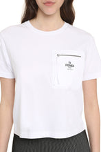 Load image into Gallery viewer, Chest pocket cotton T-shirt
