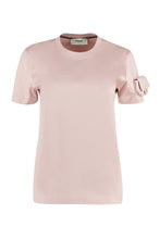 Load image into Gallery viewer, Cotton crew-neck T-shirt
