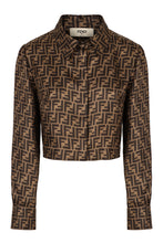Load image into Gallery viewer, Printed twill shirt
