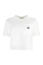 Carica l'immagine nel visualizzatore di Gallery, T-shirt girocollo in cotone

