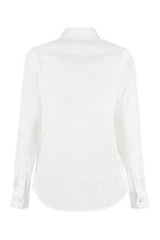 Carica l'immagine nel visualizzatore di Gallery, Camicia in popeline di cotone stretch
