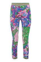 Carica l'immagine nel visualizzatore di Gallery, Leggings in misto seta stampati
