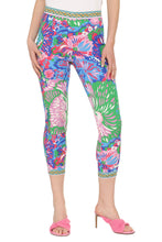 Carica l'immagine nel visualizzatore di Gallery, Leggings in misto seta stampati
