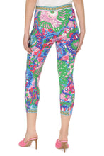 Carica l'immagine nel visualizzatore di Gallery, Leggings in misto seta stampati
