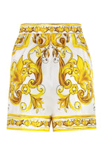 Load image into Gallery viewer, Printed silk shorts
